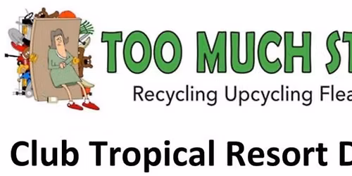 Too Much Stuff? Recycling Upcycling Flea Market 