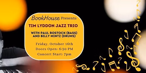 Free Concert: Tim Lyddon Jazz Trio
