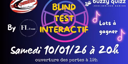 Blind test interactif