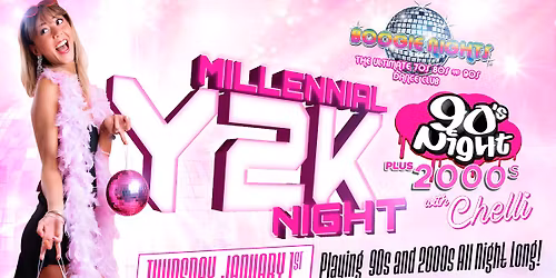 Boogie Nights Millennial Y2K Night