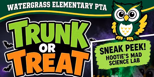Watergrass PTA Trick or Treating
