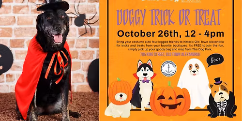 Doggy Trick or Treat Hosted by The Dog Park