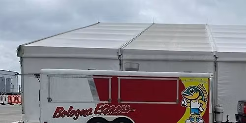 Bologna Express Food Truck. Burgers, Walleye Sandwiches and more@ Shovel City Drinkery