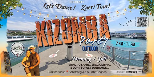 Let's Dance Kizomba! \ud83e\udec2 @Schiffsteg! \ud83c\udf1e 07.07.2026