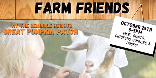 Pumpkin Patch Farm Friends