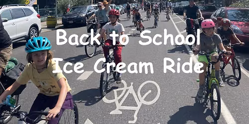 Kid-friendly Bike Ride to Ice Cream - Kidical Mass