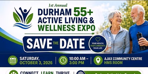 1st Annual Durham 55+ Active Living Expo