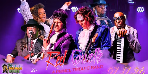 RED CORVETTE - A PRINCE TRIBUTE BAND from LAS VEGAS, NV at Mango Rita's Rhythm House July 17th 
