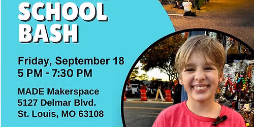 Kids Markets at the Back to School Bash on Delmar