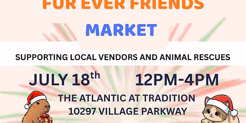 Fur Ever Friends Market - Christmas In July