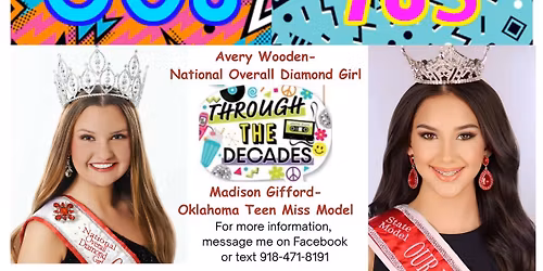 Our Diamond Miss Decades pageant