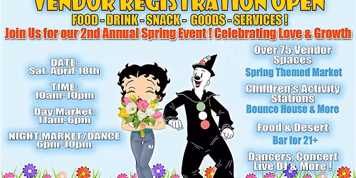 SPRING LOVE Market & Dance, Presented by THE FUNKTION