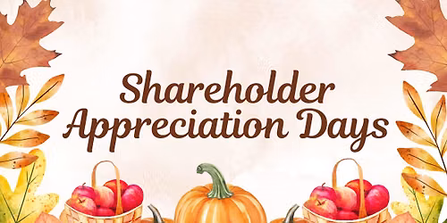 Shareholder Appreciation Days