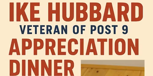 IKE HUBBARD APPRECIATION DINNER