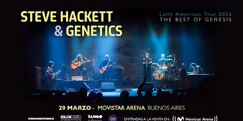 Steve Hackett & Genetics en Buenos Aires