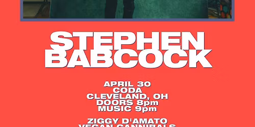 Stephen Babcock | Ziggy D'amato | Vegan Cannibals at CODA