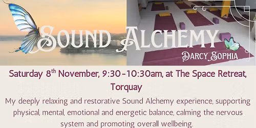 Sound Alchemy at The Space Retreat