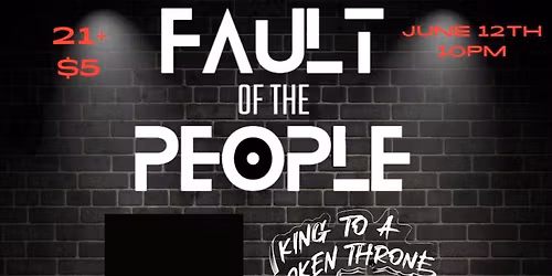 Metal Show @ Hardy's | Fault of the People WSG King To A Broken Throne & My Own Fate