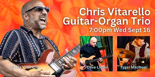 Chris Vitarello's Blues-Jazz Trio Feat. Tyger MacNeal & Dave Livolsi