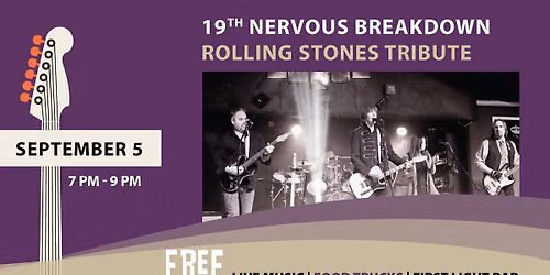 Amplified Weekends: 19th Nervous Breakdown - A Tribute to The Rolling Stones