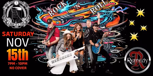 Remedy Rocks A Beer At A Time!!