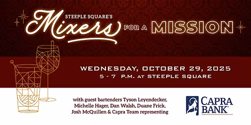 Steeple Square Mixers for a Mission with Capra Bank