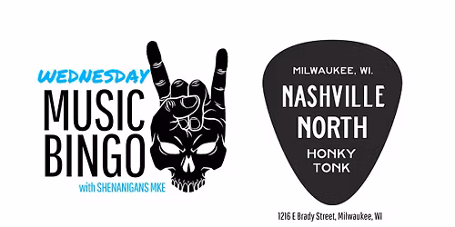 Wednesday night MUSIC BINGO!