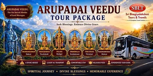 Arupadai Veedu Tour Package From Chennai