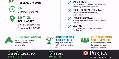 Purina Horse Feed Event