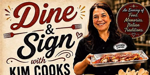 Dine and Sign with Kim Cooks