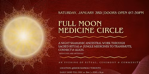 FULL MOON MEDICINE CIRCLE