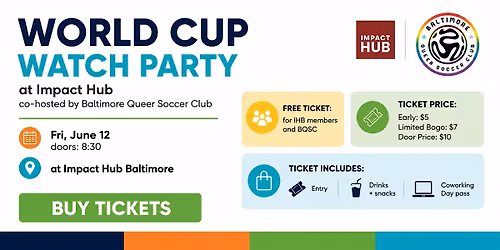 World Cup Watch Party at the Hub