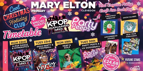 MARY ELTON PRIMARY CHRISTMAS HOLIDAY CLUB