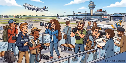 Ausflug f\u00fcr zum Flughafen Hamburg mit Eintritt in den Sicherheitsbereich! F\u00fcr alle Flugzeugfans