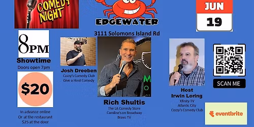 Third Friday Comedy at the Crabb Shack