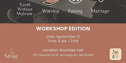 Fiqh Every Woman Needs to Know Workshop