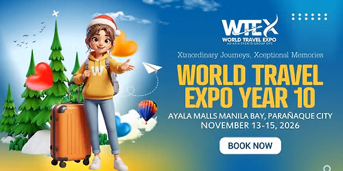 WORLD TRAVEL EXPO YEAR 10@MANILA BAY
