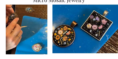 Mini Mosaic Jewelry Workshop 