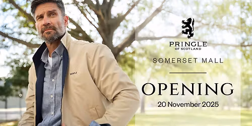 Pringle of Scotland Somerset Mall \u2013 Grand Opening