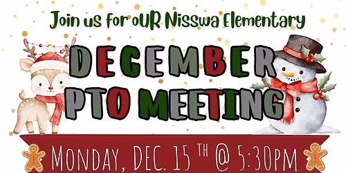 Nisswa PTO December Meeting