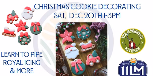 Christmas Cookie Decorating with Luca of the Magician's Kitchen