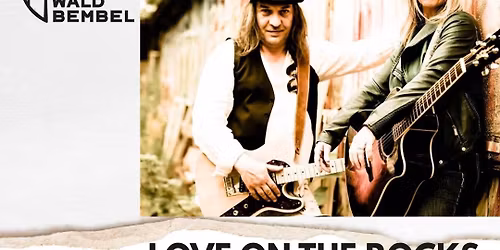 Livemusik mit Love on the Rocks im Winterwald