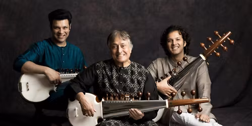 Sarod Virtuoso - Amjad Ali Khan with Amaan Ali Bangash and Ayaan Ali Bangash at Irvine Barclay Theatre
