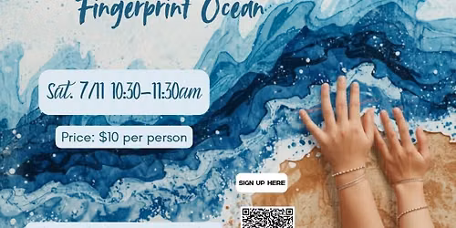 Mommy & Me: Finger Print Ocean