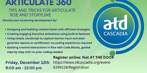 Articulate Storyline & Rise Tips and Tricks