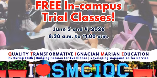 Free In-campus Trial Classes