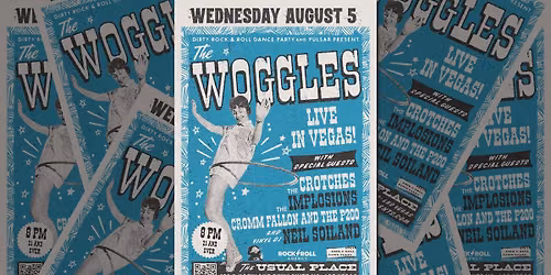 The Woggles, The Crotches (Album Release Show), The Implosions, Cromm Fallon & P200, DJ Neil Soiland
