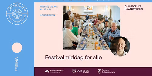 Festivalmiddag for alle