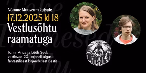 Vestlus\u00f5htu raamatuga - k\u00fclas Tormi Ariva ja L\u00fc\u00fcli Suuk
