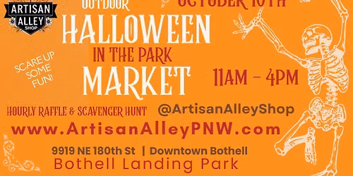 Halloween in the Park Market by Artisan Alley PNW
